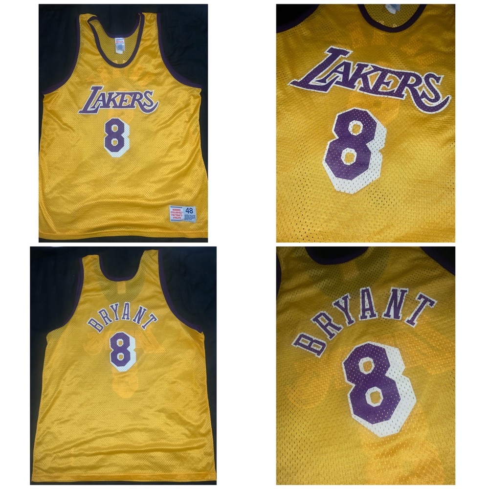 Vintage hanes Kobe Bryant Lakers #8 jersey